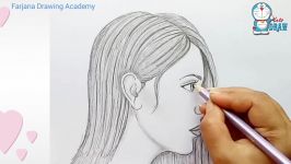 how to draw side face of female for Beginners Easy Way to Draw a Face