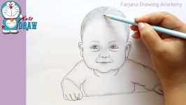 How to draw baby face for Beginners EASY WAY TO DRAW A REALISTIC BABY FACE