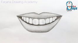 Smile lips sketch for Beginners EASY WAY TO DRAW SMILE LIPS