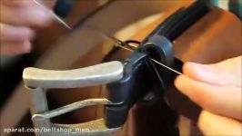 چگونگی ساخت کمربندهای چرمی دست ساز