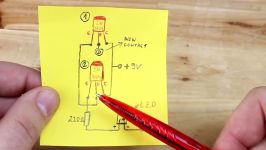 Non Contact Voltage Detector made with only 4 Components