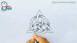 How to Draw Celtic Knot step by step