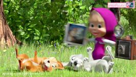 کارتون ماشا خرس  Masha the bear  بازی دنیای پپا کوچولو  Peppaworld.ir