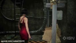 نمایشی جدید گیمپلی بازی Resident Evil 2 حضور Ada Wong