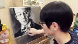 파스텔 손그림  신해철 Shin Hae Chul Pastel Portrait