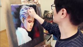 엑소 카이 EXO KAI  파스텔 Pastel Painting  drawholic