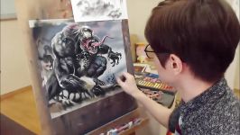 Pastel Speed Drawing  Venom 베놈