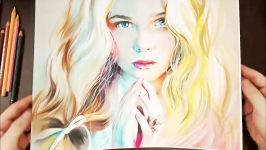 Drawing Elle Fanning 엘르 패닝