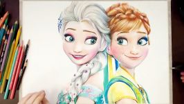 Drawing Elsa Anna  Frozen Fever  drawholic