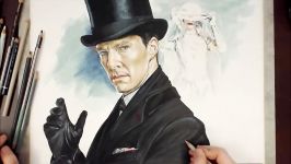 Drawing Benedict Cumberbatch Sherlock 베네딕트 컴버배치  셜록 유령신부