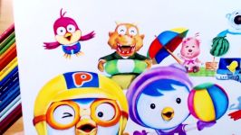 뽀로로와 친구들 그림 그리기 Drawing Pororo and friends