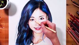 트와이스  쯔위 Drawing Tzu yu 子瑜 Twice Cheer Up Teaser drawholic