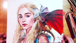 Drawing Daenerys TargaryenEmilia Clarke Game of Thrones  drawholic