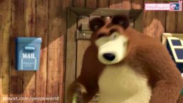 کارتون ماشا خرس  Masha the bear  بازی دنیای پپا کوچولو  Peppaworld.ir