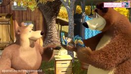 کارتون ماشا خرس  Masha the bear  بازی دنیای پپا کوچولو  Peppaworld.ir