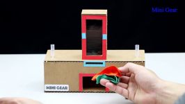 Build Balloon Vending Machine from Cardboard  Balloon Air Pump Machine