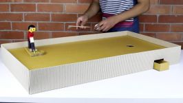 How to make Miniature Golf Board Game from Cardboard DIY at HOME