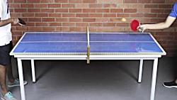 DIY Ping Pong Table Tennis Top Game from Cardboard at Home for 2 Players