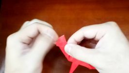 اوریگامی پرنده  آموزش ساخت پرنده کاغذی  کاردستی