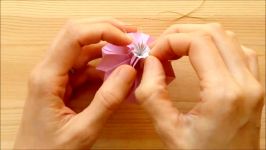 اوریگامی جعبه کادویی فوق العاده زیبا  آموزش ساخت جعبه کاغذی  کاردستی