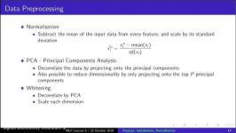 MLP Lecture 64 Dropout initialisation normalisation