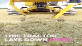 ماشینی برای حفر کانال در مزارع، ابزار کمک حال کشاورزان