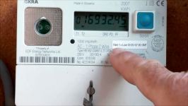 Reading a UK Dual rate electricity meter