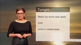 Judith Ralston  Tight Top Leather Skirt BBC Scotland Weather 12Dec2018