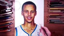 Stephen Curry  Colored pencil drawing  drawholic