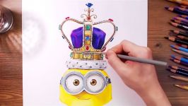 Minions King Bob  Speed drawing  drawholic