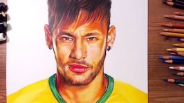 Neymar Júnior  speed drawing  drawholic