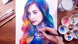 Twice Tzu yu with stardust  speed drawing  drawholic