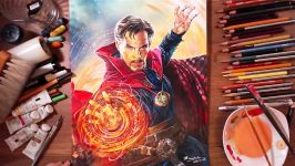 Doctor Strange Benedict Cumberbatch  speed drawing  drawholic