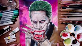 Suicide Squad Joker Jared Leto  speed drawing  drawholic