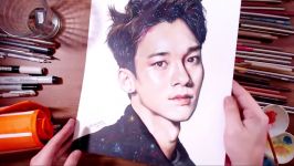 EXO Chen Kim Jong dae  speed drawing  drawholic