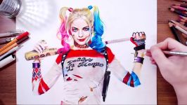 Suicide Squad Harley Quinn Margot Robbie  drawholic