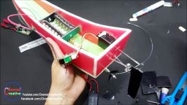 Make RC Boat With V12 Coreless Motor  Thai Long Tails Boat