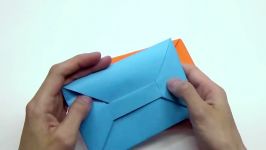 اوریگامی پاکت  آموزش ساخت پاکت کاغذی  کاردستی