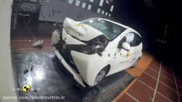 تست تصادف هاچ بک تویوتا Aygo 2019