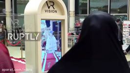 محو کردن زنان مدل در شو لباس در ایران