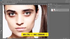 1 Minute Photoshop  Remove Dark Circles Naturally