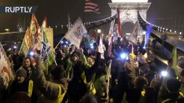 RAW Thousands protest slave law in Budapest