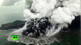 Volcano erupts hours after tsunami killed 100s injured 1000+ in Indonesia