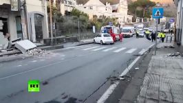 Earthquake in Sicily forces people to flee their homes several injured