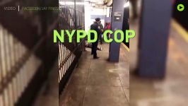 Just another day in NY 1 cop fights off drunk mob