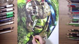 Drawing Hulk  Thor Ragnarok  drawholic