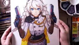 Painting Kiana Kaslana 崩坏3 Honkai Impact  drawholic