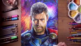 Drawing Thor Thor Ragnarok Chris Hemsworth  drawholic