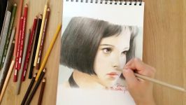 Speed Drawing Leon Mathilda Drawing Hands