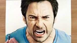 Speed Drawing Hugh Jackman Drawing Hands